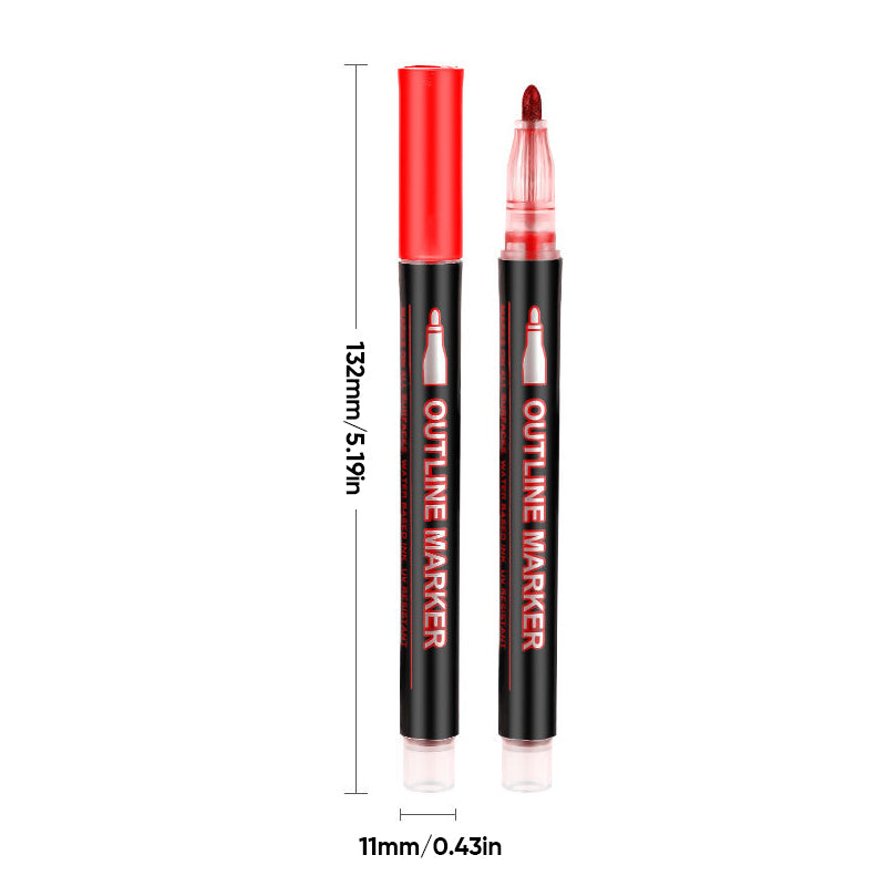✨49 % RABATT🎨🖌️Färgläggning Lightstick Graffiti Överstrykningspennor