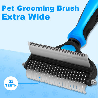 🐶🐱🔥 2+1 GRATIS 🎁 Professionelles Enthaarungs-Tool für Hunde & Katzen – entfernt lose Haare schnell & effektiv ✨