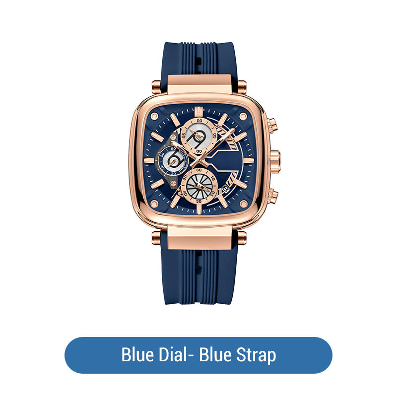 💥 50% RABATT ⌚ Herrklockan som kombinerar stil och funktion ✨ Sportig, tålig & skapad för en aktiv livsstil 🌿