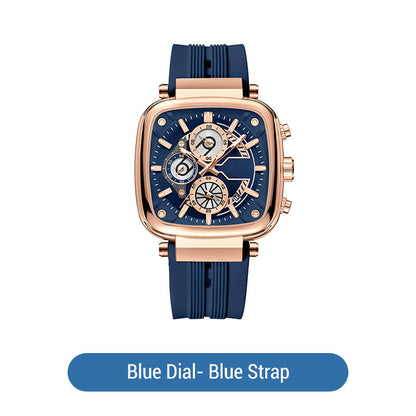 💥 50% RABATT ⌚ Herrklockan som kombinerar stil och funktion ✨ Sportig, tålig & skapad för en aktiv livsstil 🌿