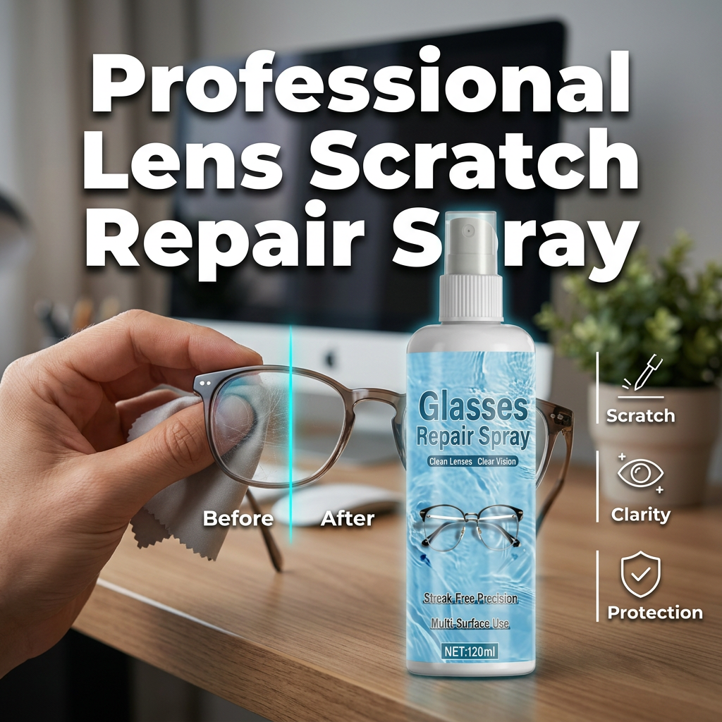 🔥 50% RABATT 👓 Professionell reparationsspray för linser ✨ Gör glasögon klarare – snabb, enkel & effektiv vardagslösning 🌿