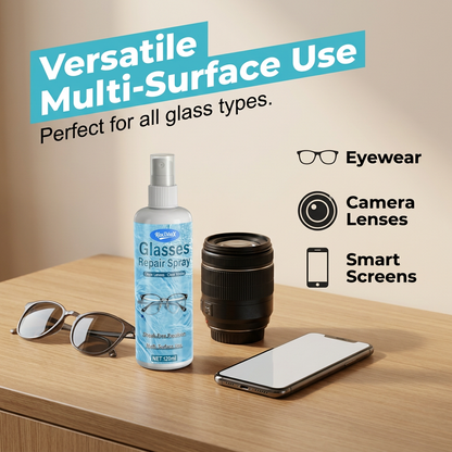 🔥 50% RABATT 👓 Professionell reparationsspray för linser ✨ Gör glasögon klarare – snabb, enkel & effektiv vardagslösning 🌿