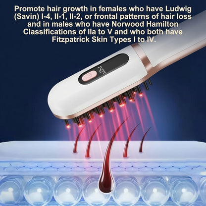 💥 50% RABATT ⚡ Hår- och hårbottenmassagekam 🔥 Elektrisk stimulering för starkare, friskare och fylligare hår 💆‍♀️🌿