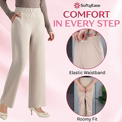 🔥50% RABATT | 50K+ SÅLDA 👖✨ Stretchbyxor med hög midja – perfekt fall, smickrande passform & komfort hela dagen