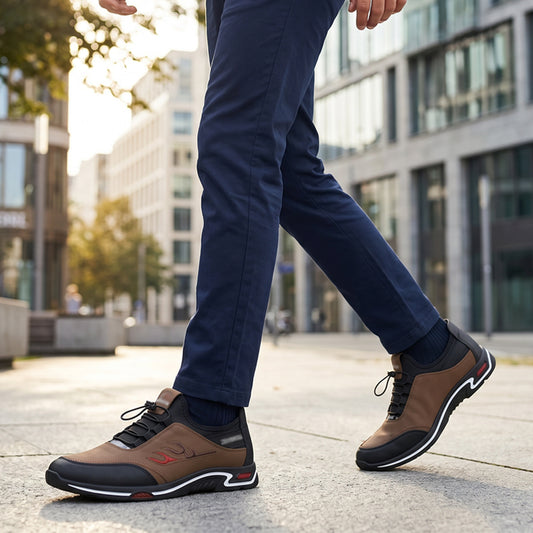 🔥 50% RABATT 👞 Bekväma & lätta herrskor – 2026 Nyhet ✨ Designade för svenska vardagar, mjuka steg & komfort hela dagen ☀️