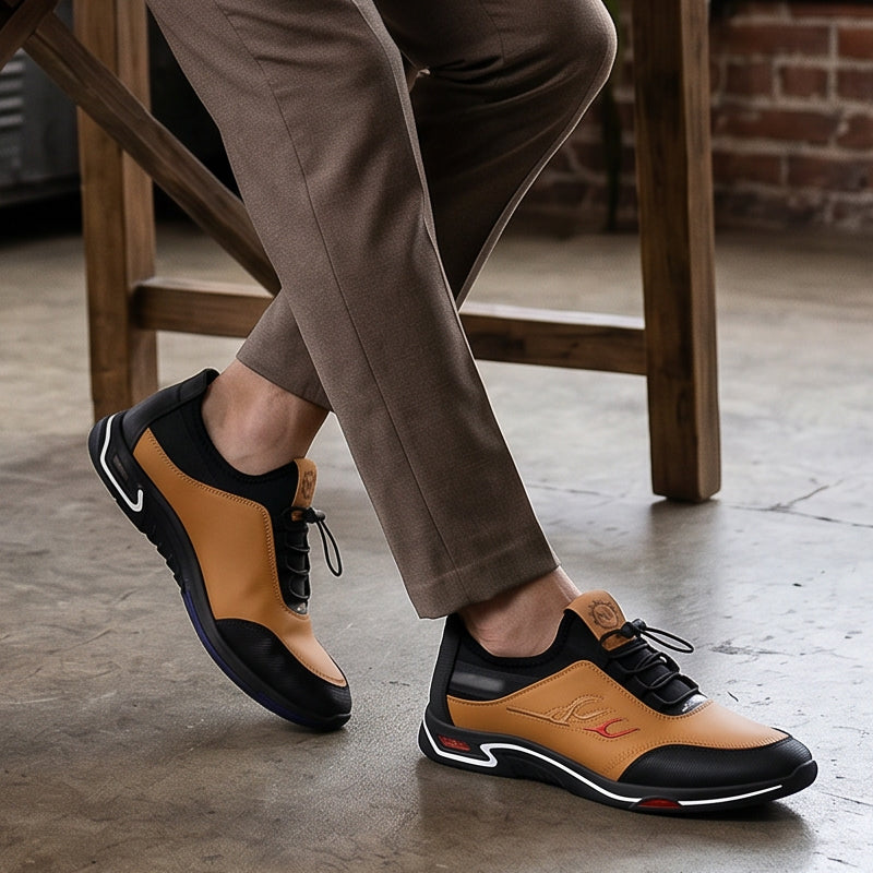 🔥 50% RABATT 👞 Bekväma & lätta herrskor – 2026 Nyhet ✨ Designade för svenska vardagar, mjuka steg & komfort hela dagen ☀️