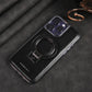 Luxury Leather Invisible Stand Suitable For iPhone Fodral