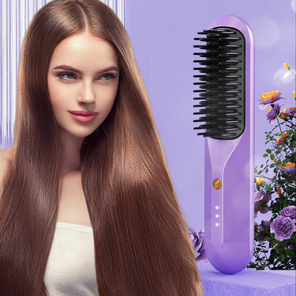 💥 HOT DEAL 2026 – 50% RABATT 🪄 Elektrisk straightener comb ✨ snabb, lätt & skonsam styling 💞 perfekt för alla hårtyper 🌿