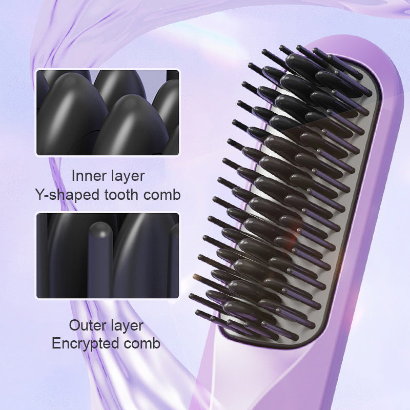 💥 HOT DEAL 2026 – 50% RABATT 🪄 Elektrisk straightener comb ✨ snabb, lätt & skonsam styling 💞 perfekt för alla hårtyper 🌿