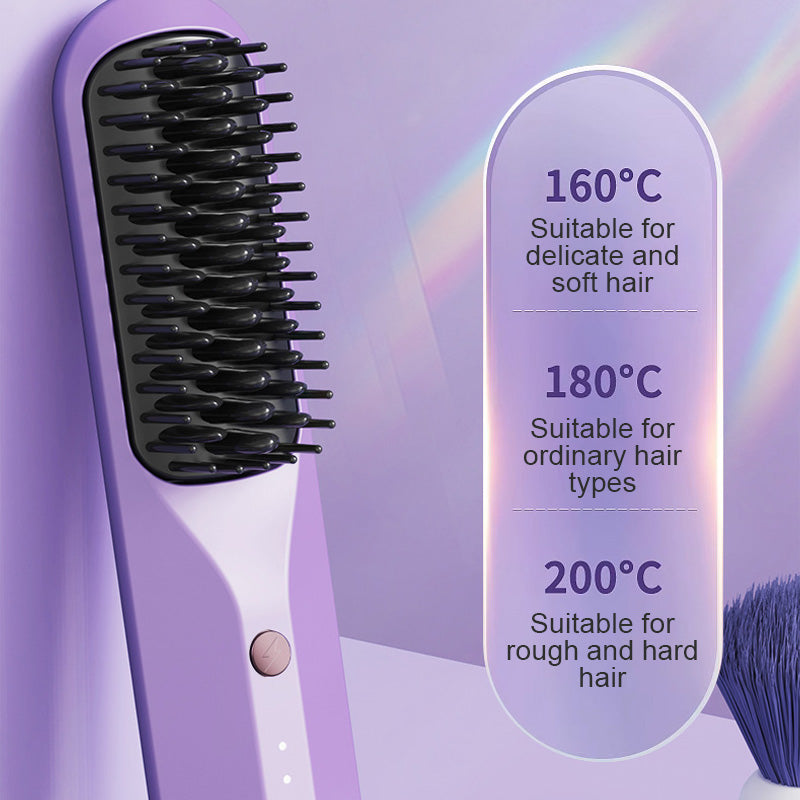 💥 HOT DEAL 2026 – 50% RABATT 🪄 Elektrisk straightener comb ✨ snabb, lätt & skonsam styling 💞 perfekt för alla hårtyper 🌿