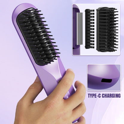 💥 HOT DEAL 2026 – 50% RABATT 🪄 Elektrisk straightener comb ✨ snabb, lätt & skonsam styling 💞 perfekt för alla hårtyper 🌿