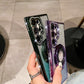 ✨📱Elektropläterade magnetiska ställ mobiltelefonfodral för Samsung✨