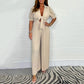 💃🌷 Enfärgad plisserad jumpsuit för damer🩷