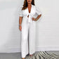 💃🌷 Enfärgad plisserad jumpsuit för damer🩷