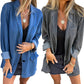 Denim Casual Jacka med fickor