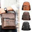 🔥 56% RABATT 💼 Herr Messenger Crossbody Väska 🚶‍♂️ minimalistisk design, vattenavvisande & perfekt för affär & fritid 🌿