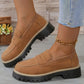 ⏳Offerta di fabbrica ultimo giorno - sconto del 53% 🎁Mocassini da donna comodi con tacco grosso e design slip-on