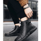 🔥Vendita calda con sconto del 50%.🔥Stivali in pelle calda nera