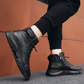 🔥Vendita calda con sconto del 50%.🔥Stivali in pelle calda nera