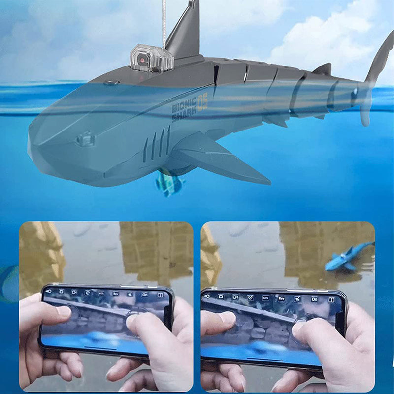 🔥 50% RABATT 🎁 Nyhet! 2.4G trådlös undervattensdrönare med hajkamera 🦈✨ Upptäck undervattensvärlden hemma eller på semester – rolig, enkel & spännande för hela familjen 🌊