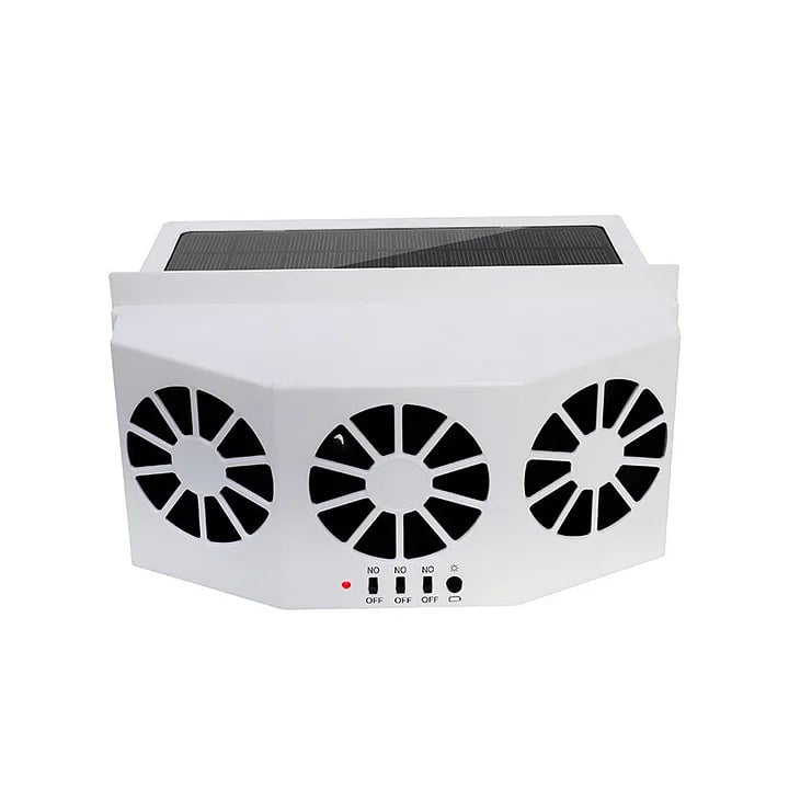🔥 50% RABATT 🎁 Solcellsdriven bilfläkt 🚗💨 Frisk luft i bilen – tyst, energieffektiv & perfekt för sommarvärmen ☀️