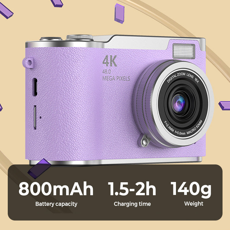 💐54 % RABATT! 4K-kamera med pekskärm – Dela dina bästa ögonblick ✨📱【Specialerbjudande】