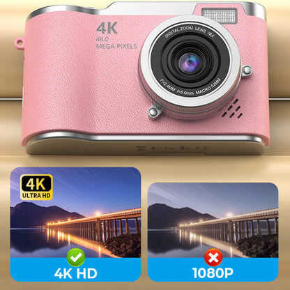 💐54 % RABATT! 4K-kamera med pekskärm – Dela dina bästa ögonblick ✨📱【Specialerbjudande】