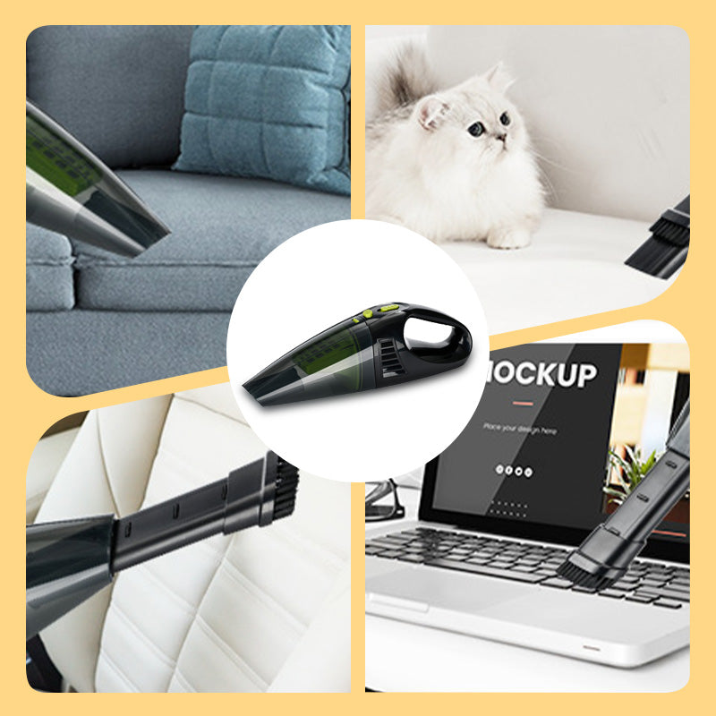 ⚡⏳ 50% RABATT 🚗 Slipp smuts i bilen ✨ Kraftfull trådlös dammsugare – kompakt, smidig & effektiv 🌿