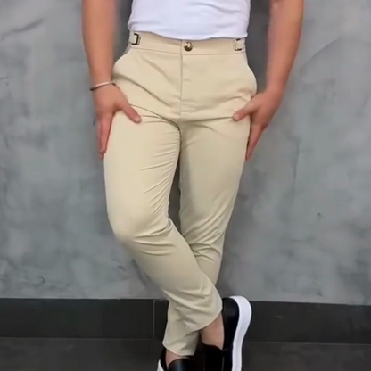 ⏳Oferta por tiempo limitado⏰Pantalones ajustados elásticos para hombre de Fliwos