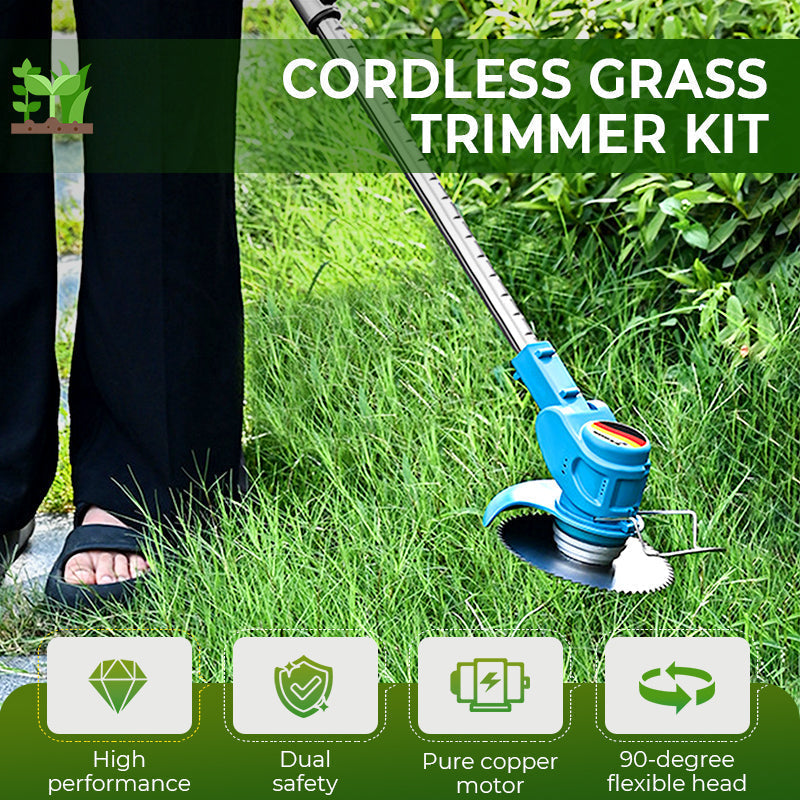 🔥 50% RABATT 🌿 Sladdlös Grästrimmer 🏡 Håll trädgården perfekt året runt – kraftfull, lätt & enkel att använda ✨