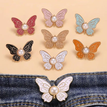 🦋✨ Köp 1 få 1 GRATIS 🎀 Avtagbart midjespänne med elegant fjärilsdesign – justera passformen direkt utan sömnad 👗