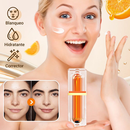 Crema iluminadora de 5 vitamina C