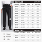 Fliwos® Pantalones de vestir para hombre sin plancha y elásticos