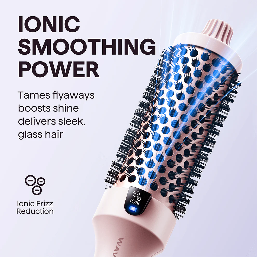 🔥 50% RABATT JULREA 💇‍♀️ 2-i-1 Volymkam ✨ Joniskt anti-statisk design för direkt lyft & fyllig volym på sekunder 🌟