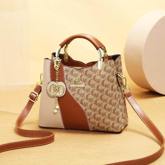 🔥 Quantità limitata, fino ad esaurimento scorte🔥 🍂 Elegante borsa a secchiello stampata