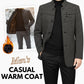 🧥 50% SCONTO ORA! 🔥 Cappotto Corto Uomo - Leggero & Caldo, Perfetto per Tutti i Giorni ❄️✨