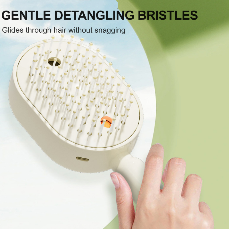 📢 HALVA PRISET 💖 Elektrisk spraykam med massagefunktion ✨ Ger håret glans, fukt & en spa-liknande känsla hemma 💆‍♀️