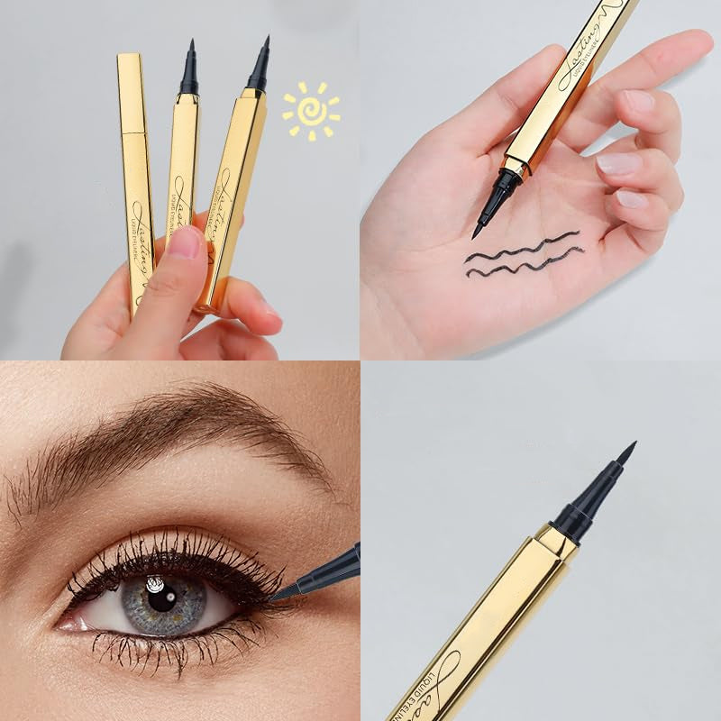 💖Långvarig, vattenfast flytande eyelinerpenna