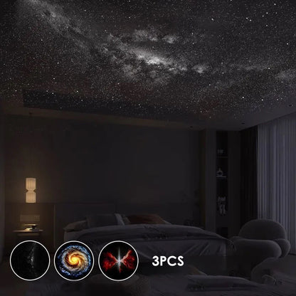 🔥 50% RABATT 🌌 2-i-1 Stjärnhimmelsprojektor & Nattlampa ✨ Förvandla rummet till en magisk stjärnhimmel och skapa en lugn kvällsmiljö 🛌