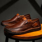 🧱 Comfort per tutto il giorno | Scarpe classiche da uomo in pelle di vitello 👞【-50%】
