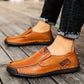 🧱 Comfort per tutto il giorno | Scarpe classiche da uomo in pelle di vitello 👞【-50%】