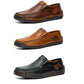 🧱 Comfort per tutto il giorno | Scarpe classiche da uomo in pelle di vitello 👞【-50%】