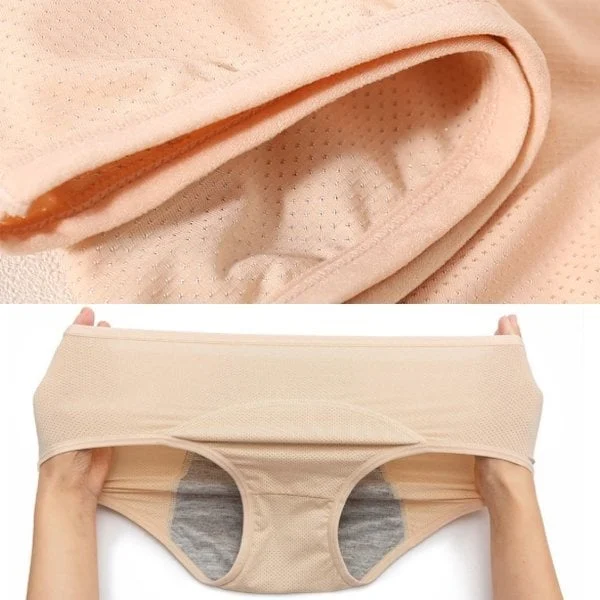 🔥 Köp 1 & få 2 GRATIS 🥰 Läcksäkra trosor med hög midja ✨ Bekväma, diskreta & skapade för trygghet hela dagen
