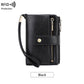 Portafoglio da donna in pelle con blocco RFID