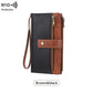 Portafoglio da donna in pelle con blocco RFID