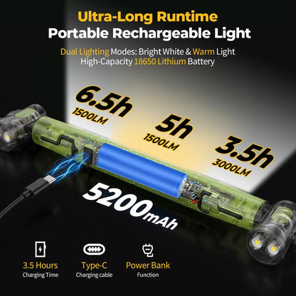 🔥 50% RABATT ⏰ Smart arbetsbelysning för motorhuv 🚗 LED-ljusramp för bilreparation – starkt ljus, bättre sikt & säkrare arbete 🔧✨