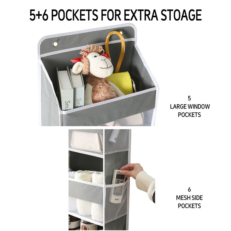🧺 50% RABATT ✨ Smart hängande organisatör med 5 nivåer – mer ordning, mindre röra i hemmet 🏠