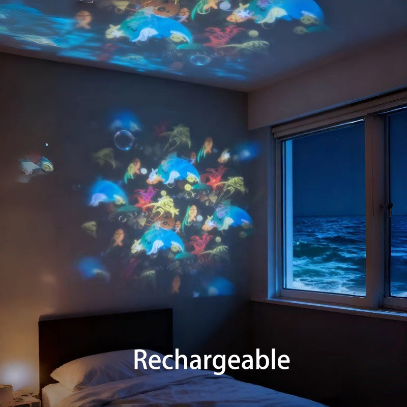 🔥 50% RABATT 🌊✨ Magisk Projektorlampa – förvandla väggar och tak till en drömlik undervattensvärld 🐠 Skapa en avkopplande och stämningsfull atmosfär hemma