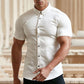 Camicia Uomo Senza Stiro in Cotone Premium - Vestibilità Classica