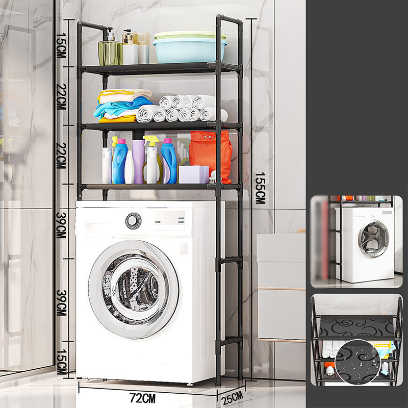 🚽✨ 61% RABATT! 🎁Hyllan för badrum och tvättstuga – utan borrning🏡🌟Sustainable Essentials